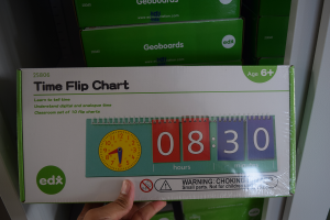 IDB-MTH.C-01 h. Tell Time Flip Chart
